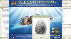 Module Fingerprint authentication